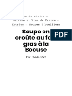 Recette de Soupe en Croûte Au Foie Gras À La Bocuse - Marie Clai