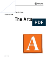 The Arts: The Ontario Curriculum Grades 1-8