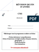 Revision Francais Fin cm1