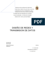 Diseño de Redes y Transmision de Datos