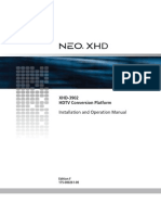 XHD 3902 EditionF Manual