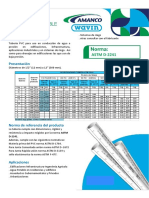 Ficha T Tubería ASTM D2241