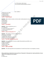 CLASS 12 Economics MCQs