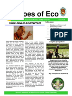 Echoes of Eco: Dalai Lama On Environment