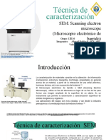 Técnica de Caracterización - SEM