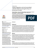 Market Integration and Soil-Transmitted Helminth Infection Among The Shuar of Amazonian Ecuador