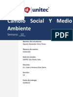 Medio Ambiente y Cambiosocial