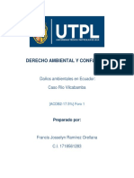 Derecho Ambiental y Conflicto1