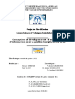 Conception Et Développement D'un Système D'information Pour La Gestion Budgétaire Du LPEE - KERZAZI Hassan