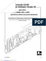 Controle C2150 Com Software Versão 10: 2000, 2000B, 2001 e 2003 para Série