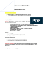 Fármacos para La Insuficiencia Cardiaca - 1er Parcial