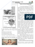 Simulado 08 - Língua Portuguesa 9º Ano - Prof. Eduardo