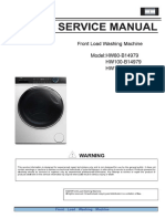 Haier Hw80, Hw100, Hw120-b14979 979 Series Washing Machine SM