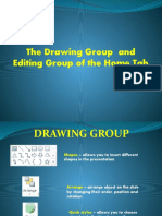 The Drawing Group and Editing Group of The