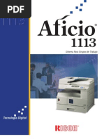 Aficio 1113 Folleto