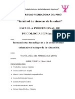 "Facultad de Ciencias de La Salud": Escuela Profesional de Psicología Humana