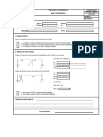 Planilla Verificacion Equipos Topograficos - Nivel Topografico