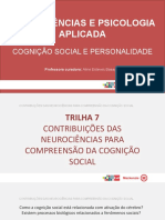 Trilha 7 - Slides - Contribuições Da Neurociências