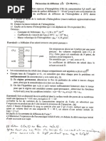 TD 03 Phénomène de Diffusion Et Osmose