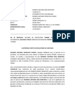 Cto Ilegal y Arbitrario de Alzar Unilateralmente y Sin Fundamento Alguno, El Precio Base Del Plan de Salud Contra Isapre Consalud