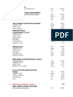 Building Material Calculation