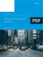 Milestone XProtect Professional+ Specification Sheet 2022 R3 - 1.0