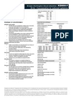 Groupe Électrogène Diesel Industriel - 50 HZ - Consommation de Carburant Optimisée