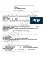 Change in Profit Sharing Ratio Amended