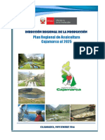 Plan Regional de Acuicultura Cajamarca