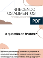 Revisão 4 - Conhecendo Os Alimentos - FRUTAS