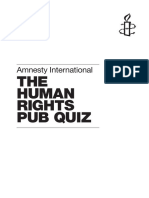 Human Rights Pub Quiz