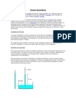 Presión Atmosférica