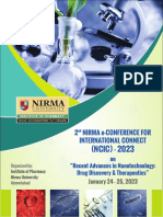 2nd Nirma E-Conferene For International Connect NCIC-2023 BROCHURE