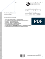 Chemistry HL Paper 2 TZ1