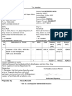 Cca Cra Invoice