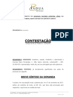 CONTESTAÇÃO