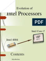 1.2 Evolution of Microprocessor