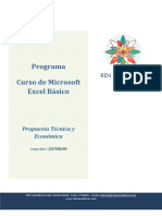 Programa Curso de Excel Básico