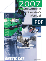 Arctic Cat Snowmobile2007