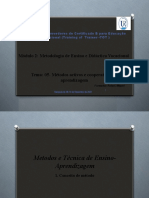 Tema 05 - Métodos Activos e Cooperativos de Aprendizagem