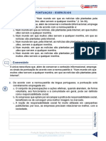 Gramatica 2018 Exercicios Cesgranrio Aula 55 1 Pontuacao Exercicios