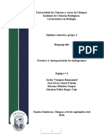 Práctica 3. Interpretación de Cladogramas