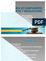 Auditoria de Cumplimiento de Leyes y Regulaciones