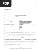 Sample Motion For Further Bill of Particulars