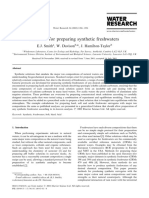 Methods For Preparing Synthetic Water