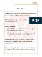 JEE Main Polymers Revision Notes - Free PDF Download