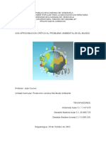 cRITICA AL PROBLEMA AMBIENTAL EN EL MUNDO