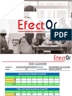 Resultado Muestra Test Cleaver