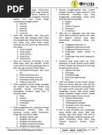 Soal Geografi Ma - KSM - Posi