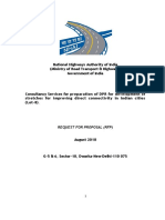 Consultancy Services For Preparation of DPR For Development of Stretches For Improving Direct Connectivity in Indian Cities